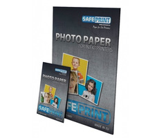 SafePrint Fotopapier für Tintendrucker GLOSSY, 260 g, A6, 10 Blatt