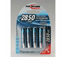 Ansmann Akku AA NiMH 2850 mAh (4 Stk.)