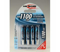Ansmann Akku AAA NiMH 1100 mAh (4 Stk.)