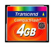 Transcend Compact Flash Karte 133x 4GB