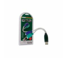 Digitus USB-zu-PS/2-Konverter, 2xMiniDin6/F, USB A/M