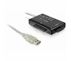 DeLock Konverter USB 2.0 > SATA 22, 16, 13 Pin extern