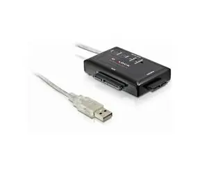 DeLock Konverter USB 2.0 > SATA 22, 16, 13 Pin extern