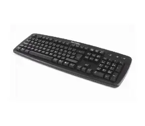 Kensington -Tastatur ValuKeyboard, UK-Layout - Schwarz