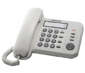 Panasonic KX-TS520FXW - Einleitungstelefon, weiß