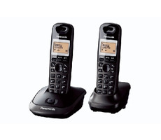 Panasonic KX-TG2512FXT, kabellos. Telefon, 2 Kopfhörer