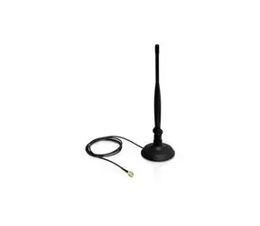 DeLock WLAN-Antenne SMA mit Magnetfuß und flexiblem Gelenk 4 dBi