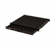Digitus 19" abschließbare Tastaturschublade 1HE schwarz RAL 9005