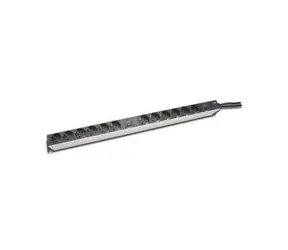 Digitus 19" PDU, 1HE Aluminium, SCHUKO -> 12x CEE 7/4, Überspannungsschutz