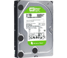 Western Digital Green 2TB / 3,5" / SATA III / IntelliPower / 64MB Cache / Intern