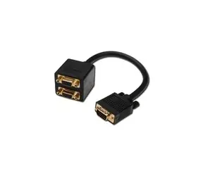 Digitus VGA-Splitter, D-Sub15 - 2x D-Sub15