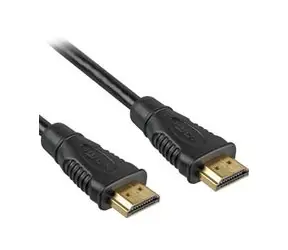 PremiumCord HDMI High Speed + Ethernet-Kabel, vergoldete Anschlüsse, 5 m 