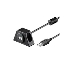 Wiretek Kabel USB2.0 AA 2m Verlängerung zum Schrauben (AM/ AF)