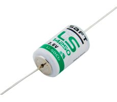 Saft LS14250 1/2AA Lithiumzelle 3,6V 1200mAh mit Kabel