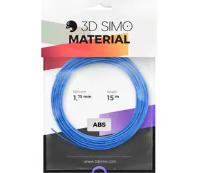 3DSimo Filament ABS - blau & grün & gelb 15m