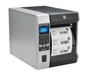 ZEBRA ZT610 600dpi BT Pee & Rew Grau / TT / Selbstklebender Etikettendrucker / 600dpi / USB+RS-232+LAN+BT 