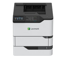 Lexmark MS826de / S/W-Laserdrucker / A4 / 1200x1200dpi / 66ppm / 1024MB / DUP / LAN / USB