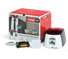 Evolis Badgy200 Plastikkartendrucker / einseitig / USB