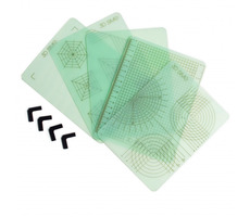 3DSimo Zeichenblock für 3D-Stifte - erweitertes Set / 5 verschiedene Arten von Blöcken