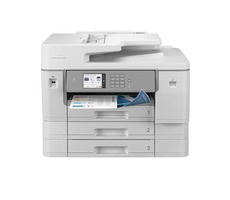 Brother MFC-J6957DW Weiß / Multifunktions-Tintenstrahldrucker / A3 / Kopierer / Scanner / Fax / WLAN / USB / Duplex / ADF