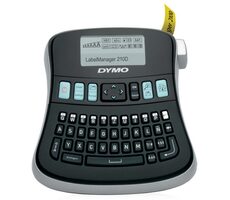 Dymo LabelManager 210D AZERTY / Drucker für selbstklebende Etiketten / Bandbreite: bis zu 12 mm