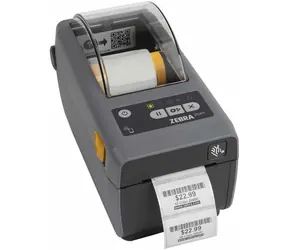 ZEBRA ZD411 DT 300dpi BT grau / DT / Selbstklebender Etikettendrucker / 300dpi / USB & BT