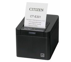 Citizen CT-E301 LAN schwarz / Registrierkasse / 80mm / Thermodrucker / 203dpi / USB & RS-232 & LAN / Cutter