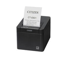Citizen CT-E601 BT schwarz / Registrierkasse / 83 mm / Thermodrucker / 203 dpi / USB & BT / Schneideplotter