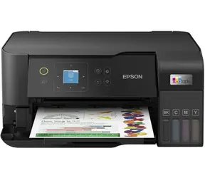 Epson EcoTank L3560 schwarz / Tinten-Multifunktion / A4 / 20 Seiten pro Minute / 4800 x 1200 dpi / Drucken & Scannen & Kopieren. / USB und WLAN 