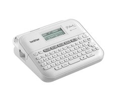 Brother PT-D410 weiß / Selbstklebender Etikettendrucker / 65 Tasten