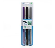 3Doodler PLA-Nachfüllung für 3D-Stift Create 75 Stück - Schwarz/Lila/Grau