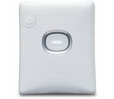 Fujifilm Instax SQUARE SQ Link weiß / Mobiler Fotodrucker / Fotopapierformat 86 x 72 mm / 318 DPI / BT  
