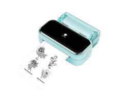 Phomemo Tragbarer Etikettendrucker M03 Grün / Kabelloser Thermodrucker 