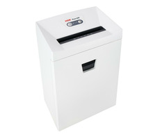 HSM Aktenvernichter Pure 420 Schnitt 5,8mm 19 Blatt weiß / Format A4 / Schnittgröße 3,9mm / 35l / Geheimhaltungsgrad (DIN) P-2
