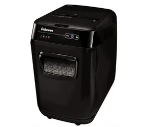 Fellowes Aktenvernichter AutoMax 200 M / 200 Blatt / 2x14 mm / 230 mm / 32 L