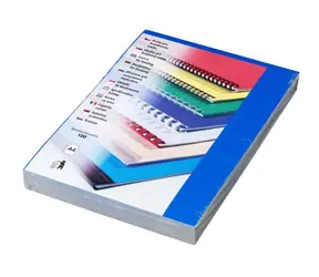 EuroSupplies CHROMO Kartonplatten A4 blau 100 Stk