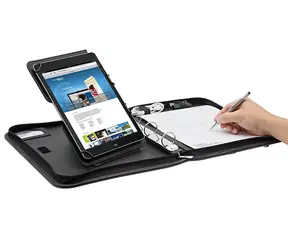 WEDO ELEGANCE A4 Tablet-Aktenmappe 9,7" - 10,5" Schwarz