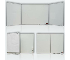 2x3 Triptychon lackiertes Magnet-Klappbrett 180x120-360cm / dreiteilig 