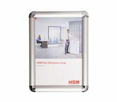 CLASSIC Klemmrahmen mit runden Ecken 25 mm A4 / 21 x 29,7 cm