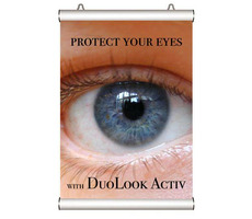 2x3 Posterleiste Poster Snap 210mm / Aluminiumstreifen zur Befestigung des Posters