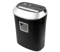Activejet ASH-1201D Aktenvernichter schwarz / 25l / gerader Schnitt 5 x 38 mm / Sicherheit 3 / 12 Blatt