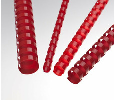 EuroSupplies Kunststoffrücken 22 mm rot