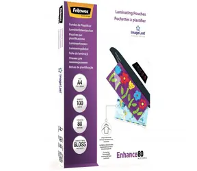 Fellowes Laminierfolie A4 80 mic ImageLast glänzend / 100 Stk