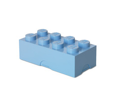 Room Copenhagen 40231736 Lunchbox hellblau / Snackbox / 100 x 200 x 75 mm