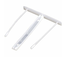 Fellowes PRO Archivierungsclip Länge 85 mm (50 Stück) weiß