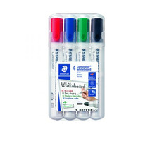 Staedtler Lumocolor 351 / Whiteboardmarker / 2 mm / Set mit 4 Farben