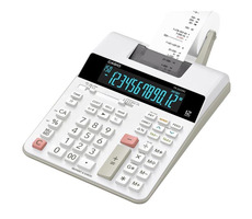 Casio FR 2650 RC weiß / Taschenrechner / zwölfstellig / Netzbetrieb