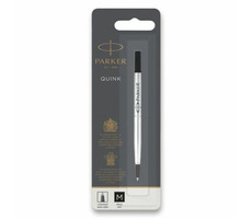 PARKER Quink Roller M schwarz 1 Stück / Roller-Nachfüllung