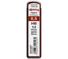 Rotring Bleistifte 0,5 mm - HB 12 Stück / Micropencil-Bleistifte