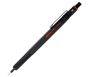 Rotring 600 0,5 mm schwarz / Mikrobleistift / Ganzmetall / Sechskant 
